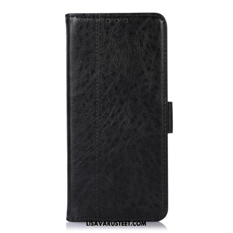 Flip Case OnePlus Nord CE 5G Hienovarainen Ompelu