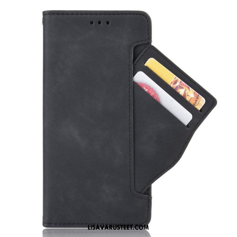 Flip Case Oppo Reno 6 Pro 5G Useita Kortteja