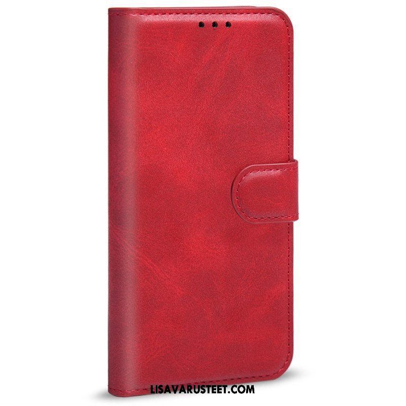 Flip Case Samsung Galaxy A13 Retro-nahkaefekti
