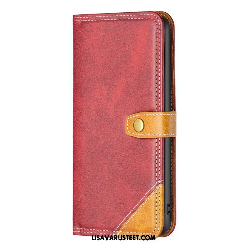 Flip Case Samsung Galaxy A14 / A14 5G Vintage Binfen Väri