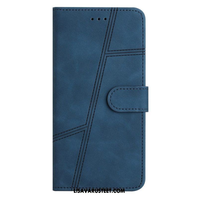 Flip Case Samsung Galaxy A53 5G Suojaketju Kuori Lanyard Lines