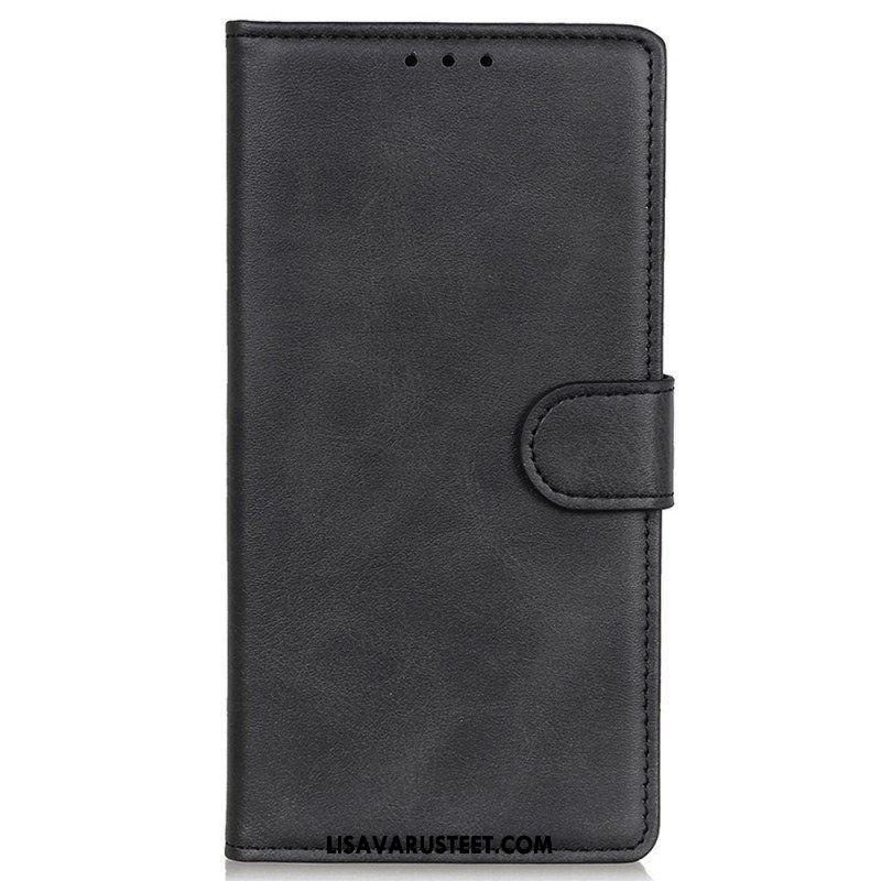 Flip Case Samsung Galaxy M13 Matta Keinonahka