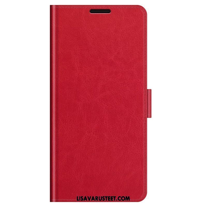 Flip Case Samsung Galaxy M32 Klassinen Nahkaefekti