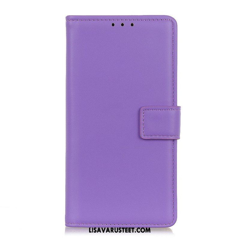 Flip Case Samsung Galaxy M32 Näyttävä Keinonahka