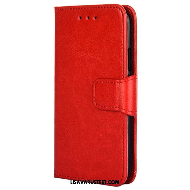 Flip Case Samsung Galaxy M53 5G Vintage Nahkaefekti