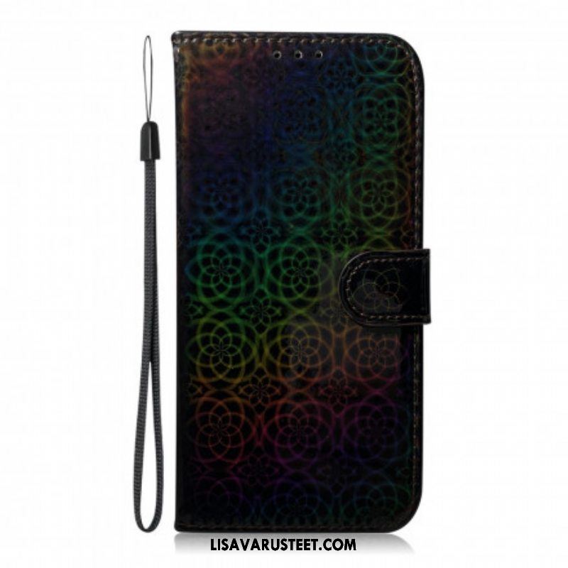 Flip Case Samsung Galaxy S21 Plus 5G Puhdas Väri