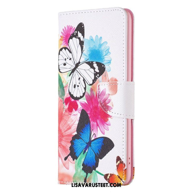 Flip Case Samsung Galaxy S23 5G Perhosia