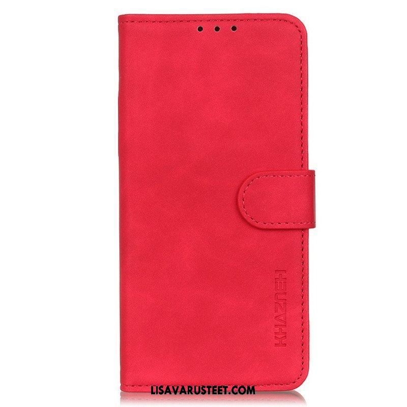 Flip Case Sony Xperia 10 IV Khazneh Vintage Nahkaefekti