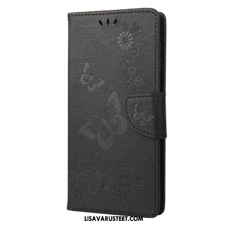 Flip Case Sony Xperia 10 IV Perhosia Lennossa