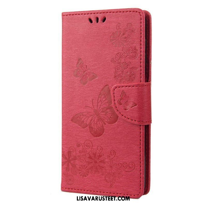 Flip Case Sony Xperia 10 IV Perhosia Lennossa