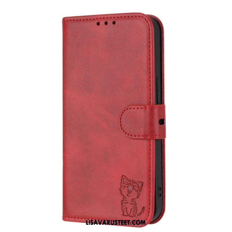 Flip Case Sony Xperia 10 IV Pieni Kissanpentu