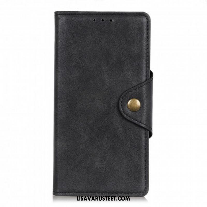 Flip Case Sony Xperia 5 III Keinonahkainen Nappi