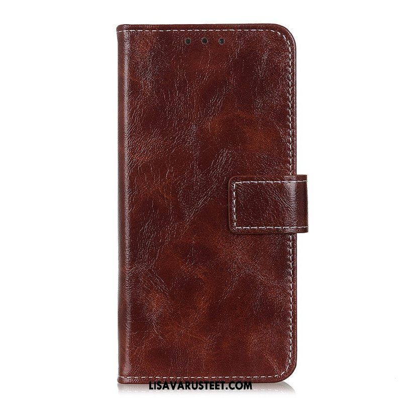 Flip Case Sony Xperia Pro-I Kiiltävät Ja Näkyvät Saumat
