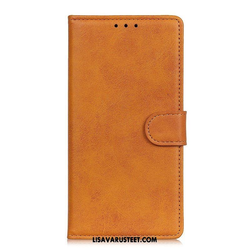 Flip Case Xiaomi 12T / 12T Pro Matta Keinonahka