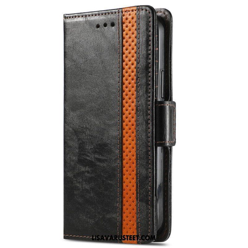 Flip Case Xiaomi Redmi Note 11 / 11S Kaksivärinen Kaksoislukko