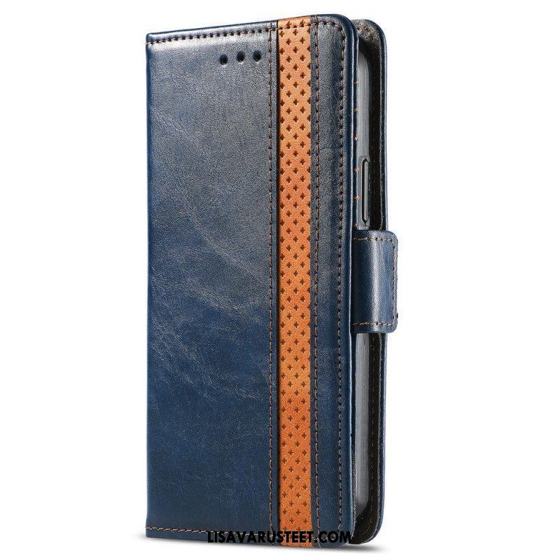 Flip Case Xiaomi Redmi Note 11 / 11S Kaksivärinen Kaksoislukko