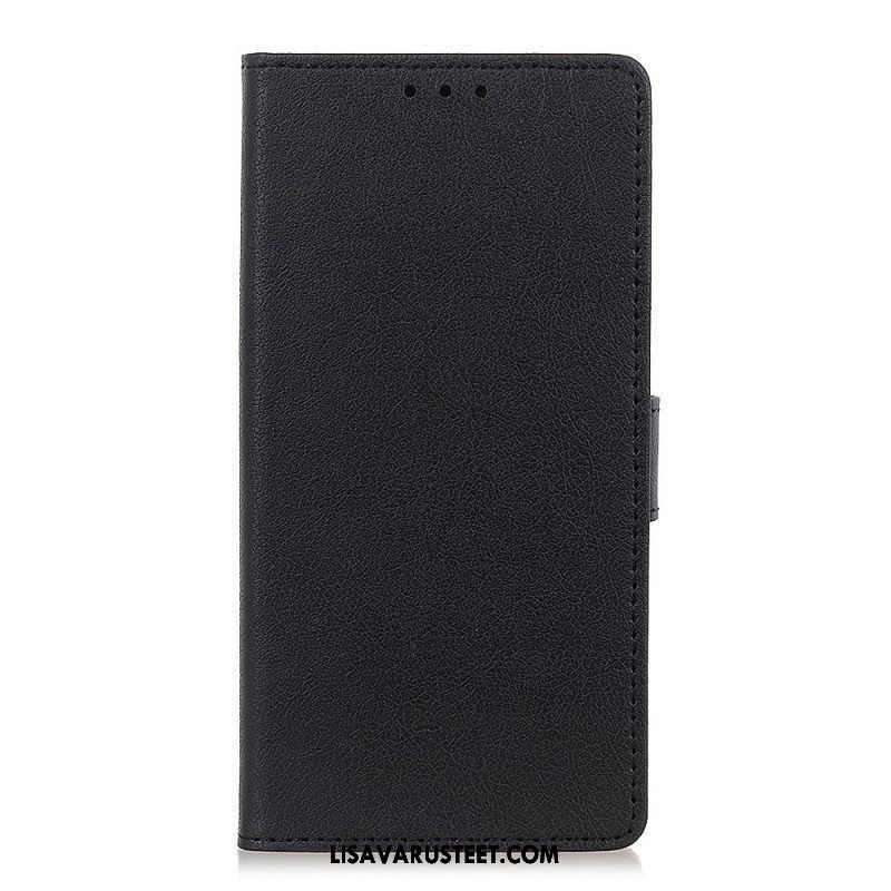 Flip Case Xiaomi Redmi Note 11 Pro Plus 5G Klassinen Nahkaefekti