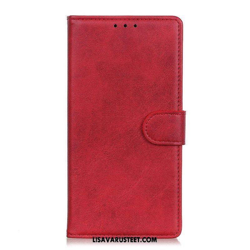 Flip Case Xiaomi Redmi Note 12 Pro Plus Matta Keinonahka