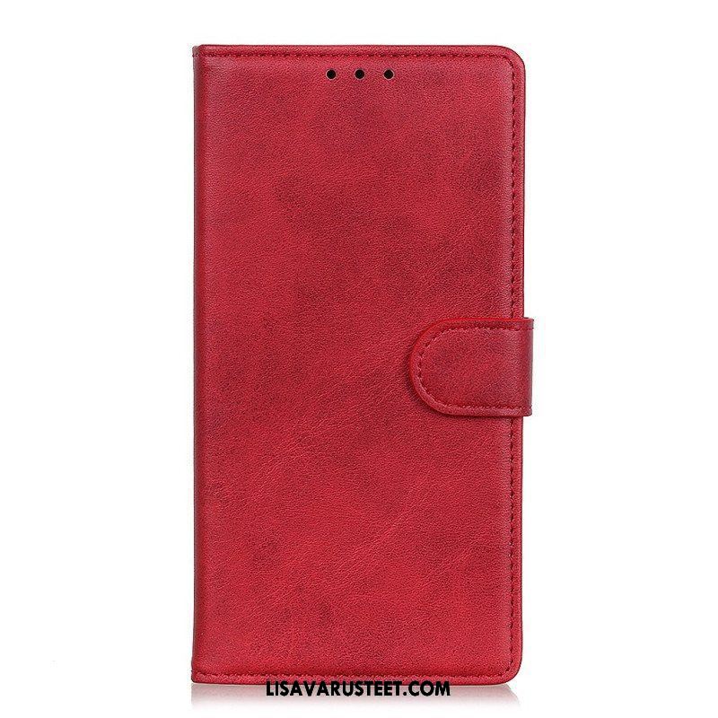 Flip Case Xiaomi Redmi Note 12 Pro Plus Matta Keinonahka