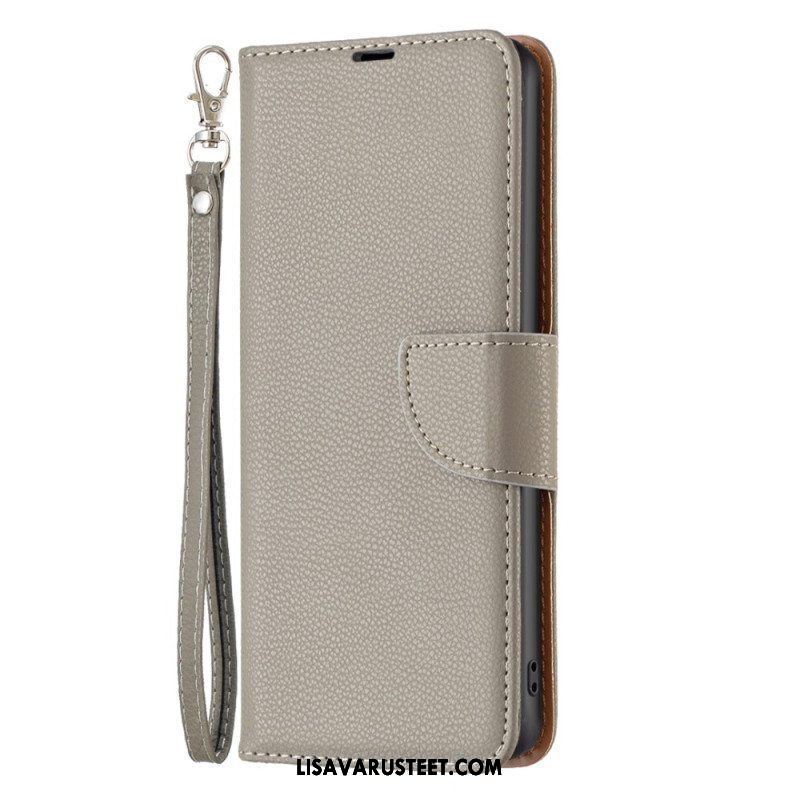 Flip Case Xiaomi Redmi Note 12 Pro Suojaketju Kuori Vino Hihnalukko