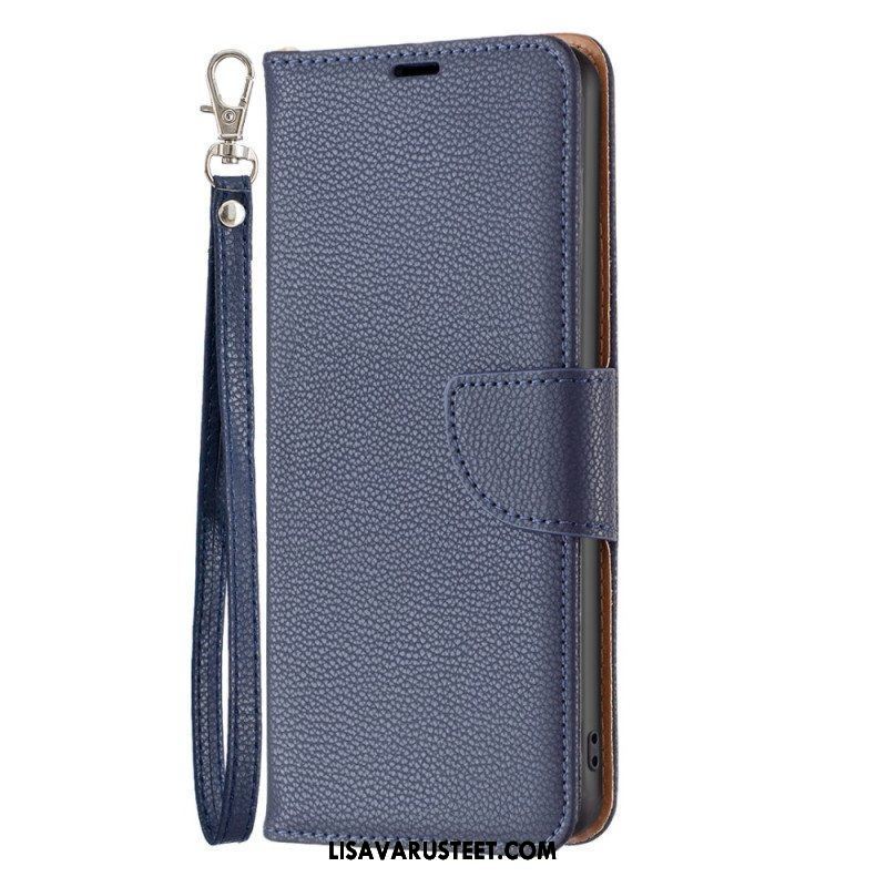 Flip Case Xiaomi Redmi Note 12 Pro Suojaketju Kuori Vino Hihnalukko