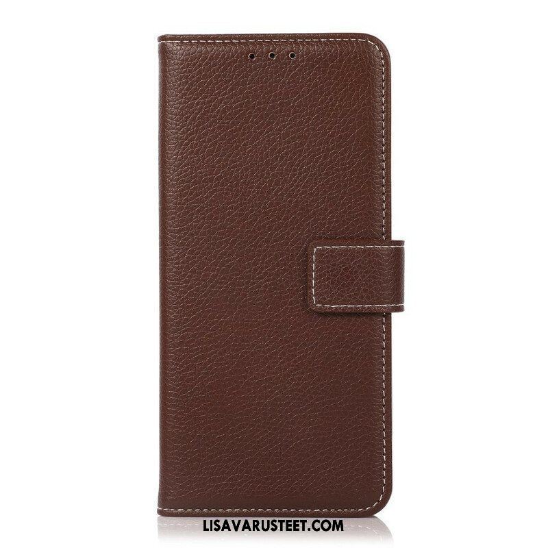 Flip Case iPhone 13 Pro Litsi-saumat