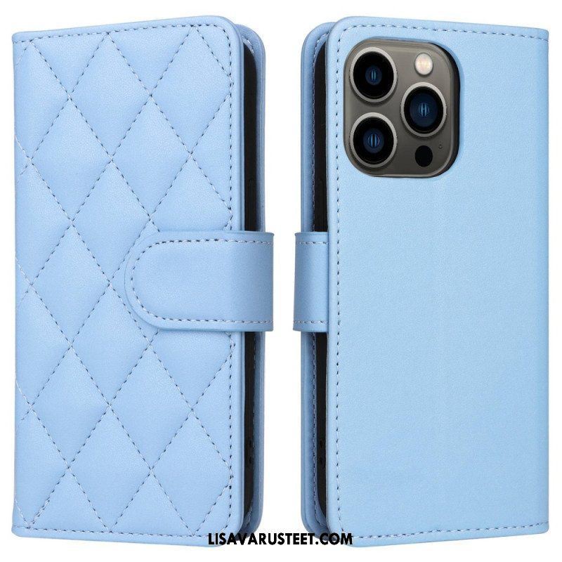 Flip Case iPhone 14 Plus Klassinen Tikattu