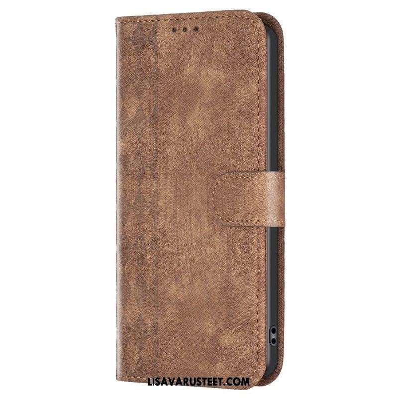 Flip Case iPhone 15 Plus Vintage-tyyli