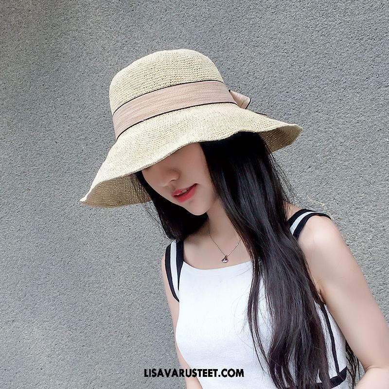 Hattu Naisten Kesä Aurinkohattu Shade Matkustaminen Aurinkovoiteet Myynti
