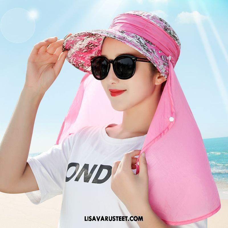 Hattu Naisten Kesä Suuri Shade Matkustaminen Aurinkohattu Verkossa