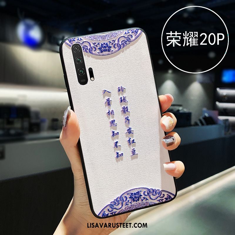 Honor 20 Pro Kuoret Kuori Puhelimen Yksinkertainen Mulberry Silkki Kukkakuvio Kauppa