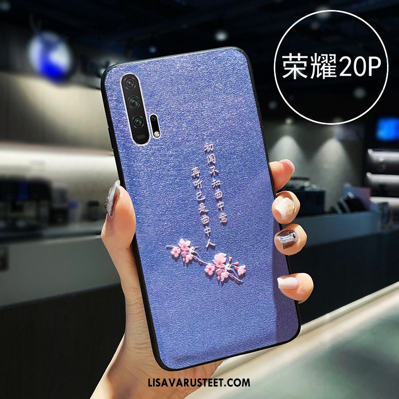 Honor 20 Pro Kuoret Kuori Puhelimen Yksinkertainen Mulberry Silkki Kukkakuvio Kauppa