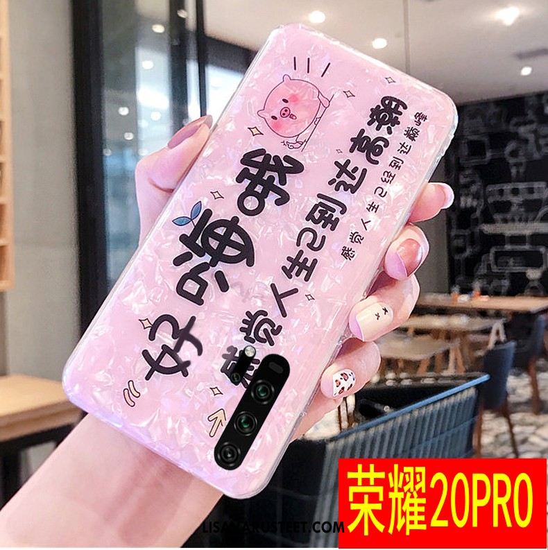 Honor 20 Pro Kuoret Silikoni Net Red Puhelimen Tide-brändi Sarjakuva Verkossa