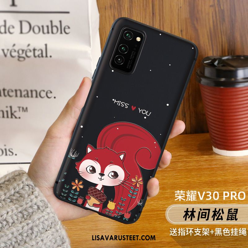 Honor View30 Pro Kuoret Yksinkertainen Joulu Puhelimen Kuori Pesty Suede Osta