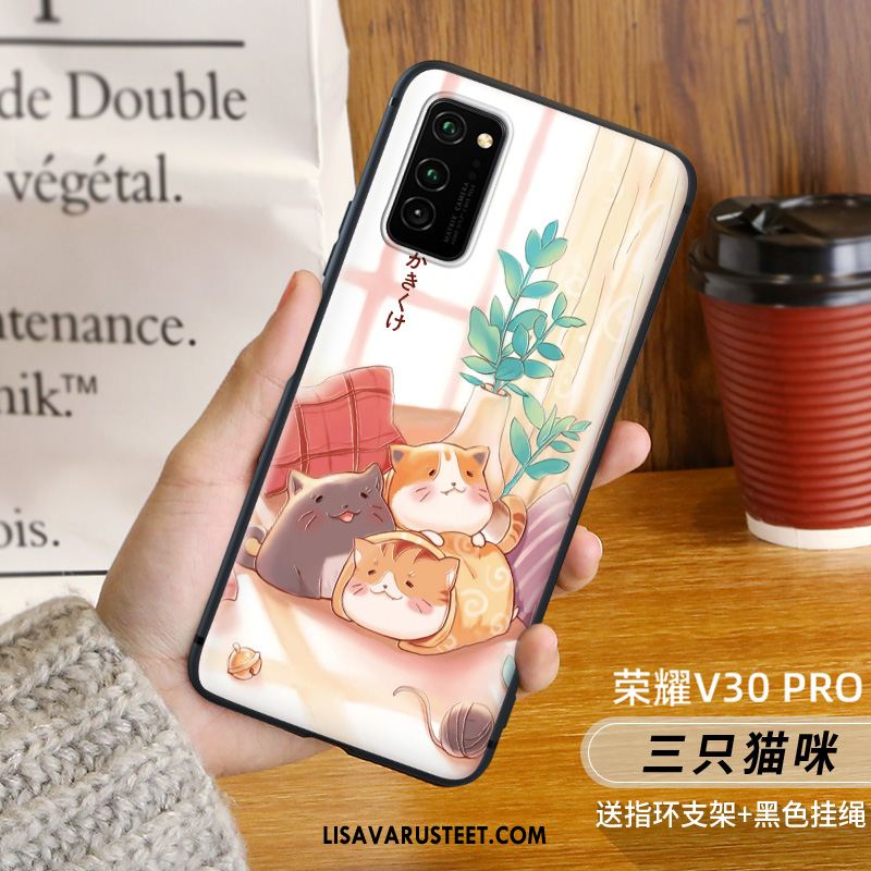 Honor View30 Pro Kuoret Yksinkertainen Joulu Puhelimen Kuori Pesty Suede Osta