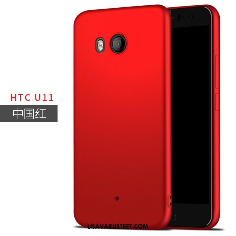 Htc U11 Kuoret Kotelo Suojaus Pehmeä Neste Kuori Punainen Myynti