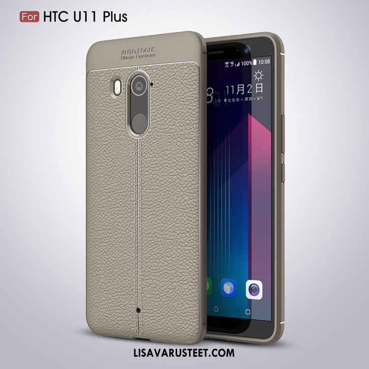 Htc U11+ Kuoret Silikoni Suojaus All Inclusive Nahka Murtumaton Kuori Osta