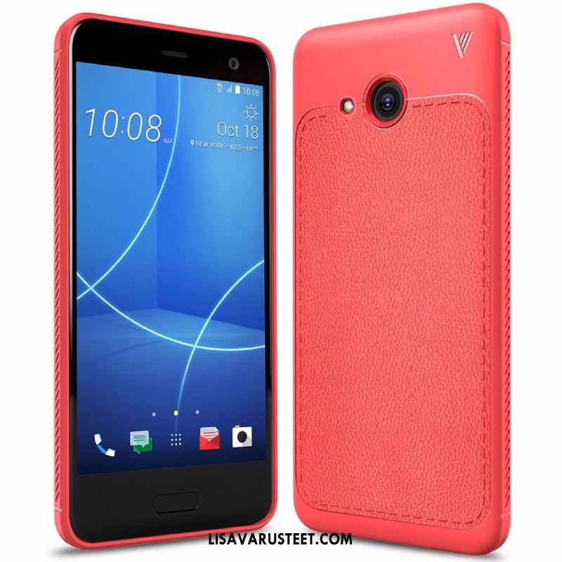 Htc U11 Life Kuoret Pehmeä Neste Kuori Harmaa Puhelimen Suojaus Myynti