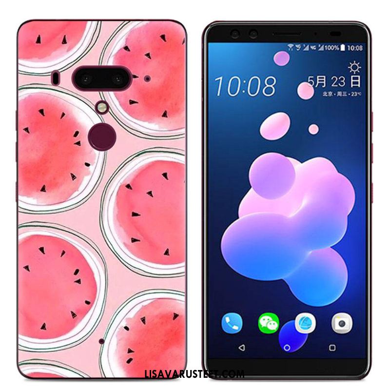 Htc U12+ Kuoret Luova Sarjakuva Kuori Pehmeä Neste Silikoni Myynti