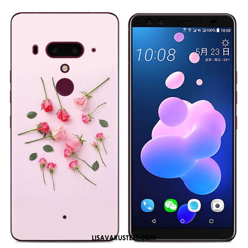 Htc U12+ Kuoret Silikonikuori Puhelimen Suojaus Sarjakuva Luova Myynti