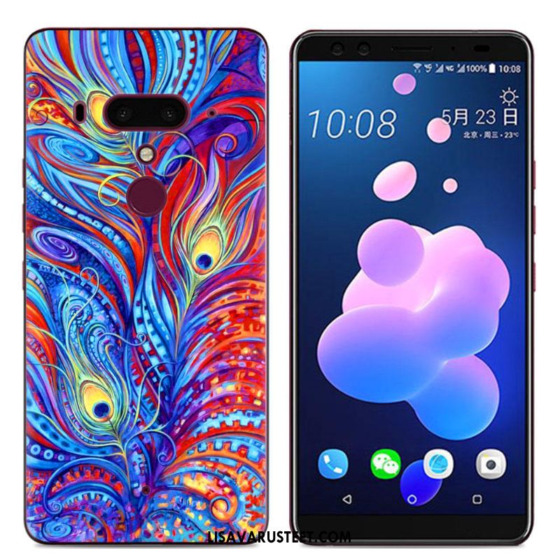 Htc U12+ Kuoret Silikonikuori Puhelimen Suojaus Sarjakuva Luova Myynti