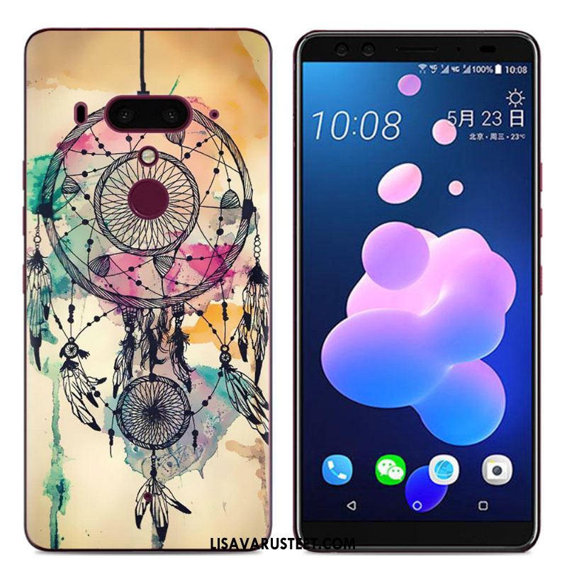 Htc U12+ Kuoret Silikonikuori Puhelimen Suojaus Sarjakuva Luova Myynti