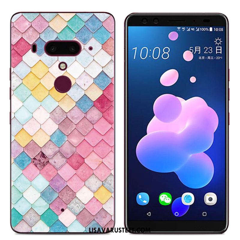 Htc U12+ Kuoret Silikonikuori Puhelimen Suojaus Sarjakuva Luova Myynti