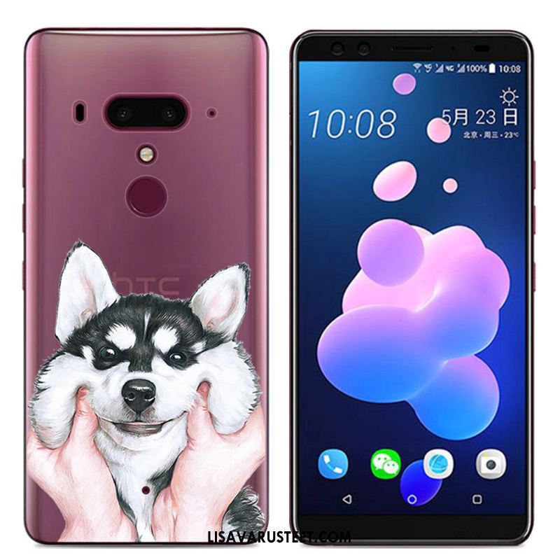 Htc U12+ Kuoret Silikonikuori Puhelimen Suojaus Sarjakuva Luova Myynti