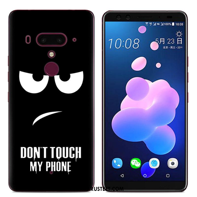 Htc U12+ Kuoret Silikonikuori Puhelimen Suojaus Sarjakuva Luova Myynti