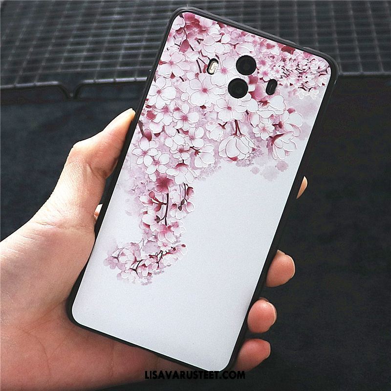 Huawei Mate 10 Kuoret Kotelo Murtumaton Pehmeä Neste Ripustettavat Koristeet Pesty Suede Halpa