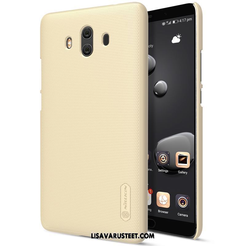 Huawei Mate 10 Kuoret Murtumaton Puhelimen Suojaus Kulta Kuori Osta