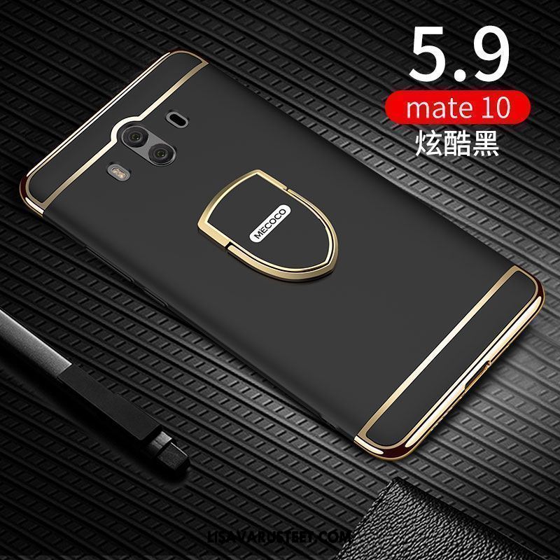 Huawei Mate 10 Kuoret Musta Kova Puhelimen Kuori Pesty Suede Myynti