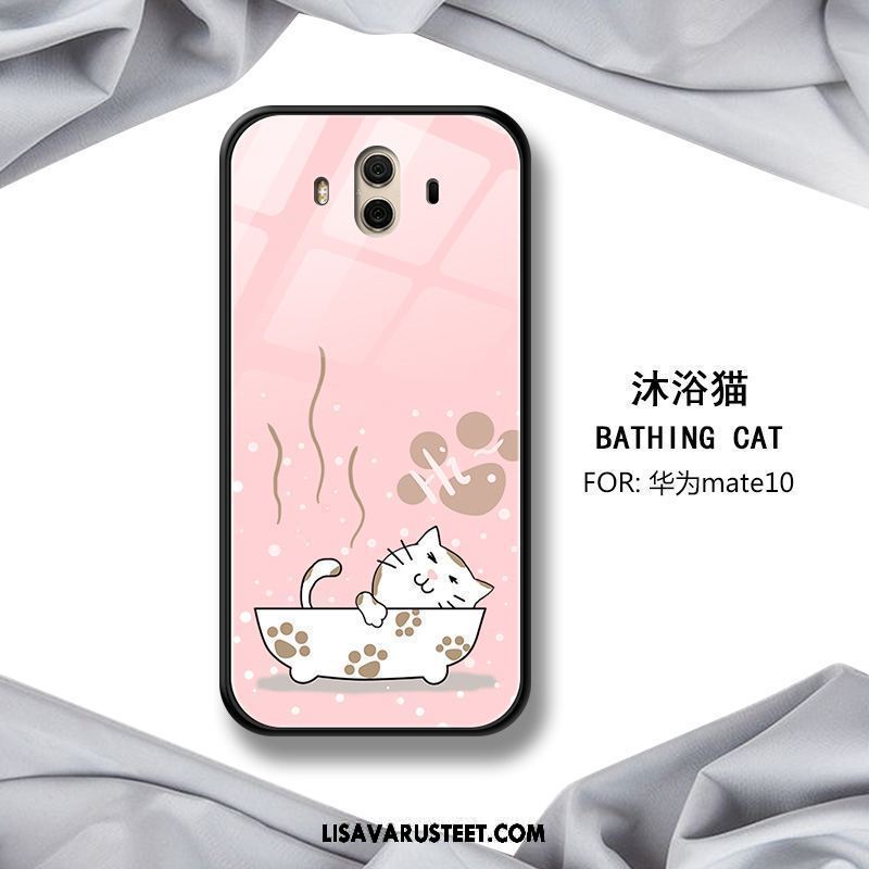 Huawei Mate 10 Kuoret Sarjakuva Peili Punainen Puhelimen Kuori Halvat