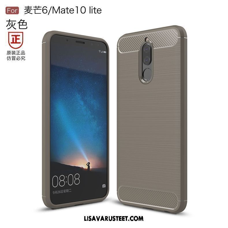 Huawei Mate 10 Lite Kuoret Kukkakuvio Silikoni All Inclusive Murtumaton Kotelo Myynti